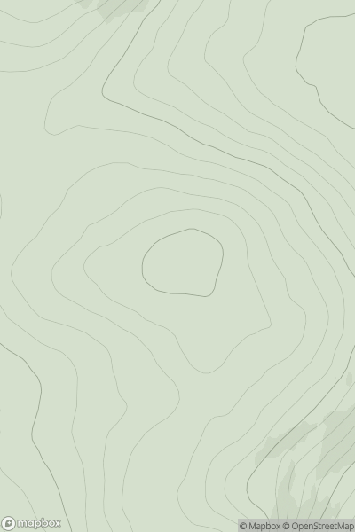 Thumbnail image for Mid Hill [Firth of Forth to the River Tweed] showing contour plot for surrounding peak